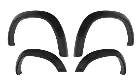Bushwacker 19-21 Ram 2500 DRT Style Flares 4pc - Black - 50938-02