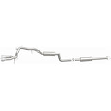 MagnaFlow 13 Ford Focus 2.0L Turbocharged ST Dual Center Rear Exit Stainless Cat Back Perf Exhaust - 15155
