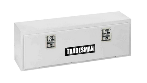 Tradesman Steel Top Mount Truck Tool Box (72in.) - White - 86172