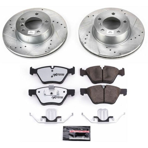 Power Stop 2007 BMW 328i Front Z26 Street Warrior Brake Kit - K4590-26