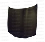 Seibon 90-94 Nissan Skyline R32 (BNR32) OEM Carbon Fiber Hood - HD9094NSR32-OE