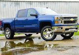 Superlift 07-16 Chevy Silv 4WD 3.5in Lift Kit w/ Steel Cntrl Arms Fox Front Coilover &amp; 2.0 Rear - 3700FX