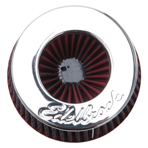 Edelbrock Air Filter Pro-Flo Series Conical 6 7In Tall Red/Chrome - 43641