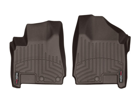 WeatherTech 2010+ Cadillac SRX Front FloorLiners - Cocoa - 475211