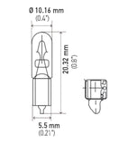 Hella Bulb 73 12V 11W W21X49D T175 (2) - 73TB