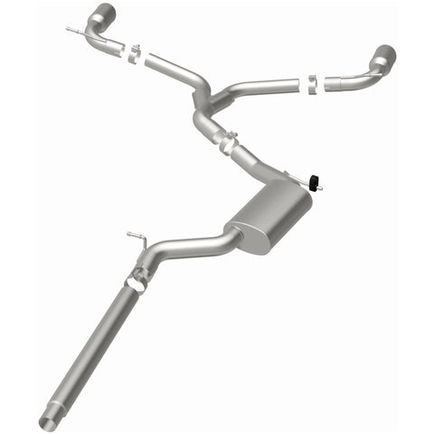 MagnaFlow SYS C/B Dual Split Rear Exit 4in Polished Tips 2015 VW GTI 2.0L Turbo - 15357