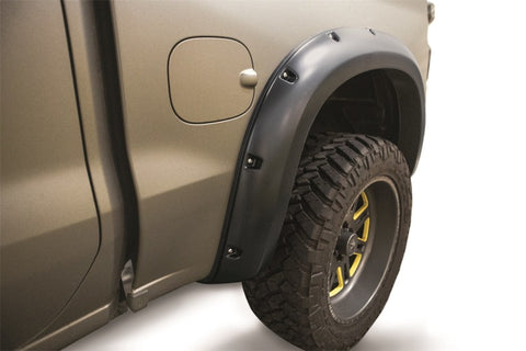 Lund 19-21 Chevrolet Silverado 1500 / 2022 Silverado LTD RX-Style Tex. Fender Flares - Black (4 Pc.) - RX140T