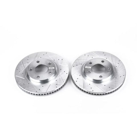 Power Stop 00-04 Buick LeSabre Front Evolution Drilled & Slotted Rotors - Pair - AR8255XPR