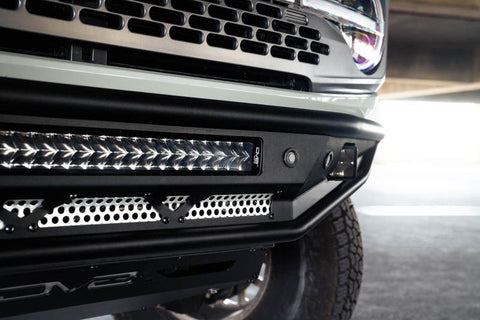 DV8 Offroad 21-22 Ford Bronco Competition Series Front Bumper - FBBR-04