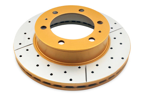 DBA 03-06 Lexus ES300 Front Street Series Drilled & Slotted Rotor - 2714X