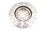 DBA 05-08 Legacy GT Front Drilled & Slotted Street Series Rotor - 2650X-10