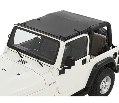 Bestop 97-06 Jeep Wrangler TJ Exc. Unlimited Sun Safari Bikini (Black Diamond) - 52404-35