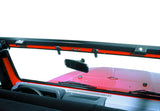 Bestop 97-06 Jeep Wrangler TJ Windshield Channel (1-Piece No-Drill Header Design) - 51238-01