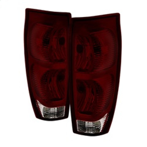 xTune Chevy Avalanche 02-06 OE Style Tail Lights Red Smoked ALT-JH-CAVA02-OE-RSM - 9030512
