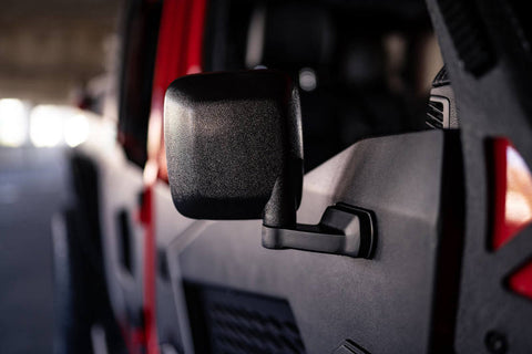 DV8 Offroad 18-22 Jeep Wrangler JL/JT Spec Series Half Doors - Front Set - HDJL-02F