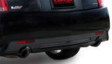 Corsa 2009-2014 Cadillac CTS Sedan V 6.2L V8 Black Sport Axle-Back Exhaust - 14941BLK