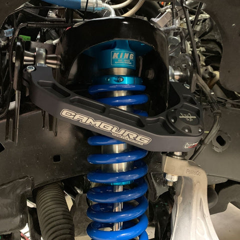 Camburg Ford F-150 2WD/4WD 04-20 KINETIK V2 Performance Billet Uniball Upper Arms - CAM-110230-GRY
