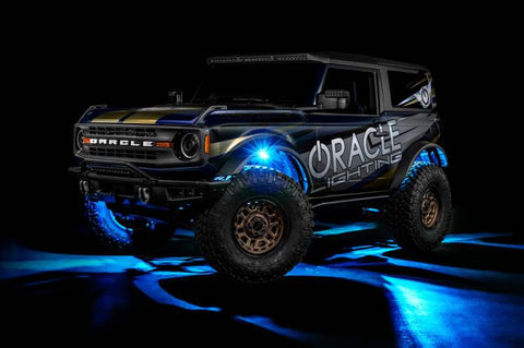 Oracle Underbody RGB+W Wheel Well Rock Light Kit - 4 PCS - ColorSHIFT - 5895-339