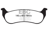 EBC 05-07 Chrysler Pacifica 3.5 Yellowstuff Rear Brake Pads - DP41668R