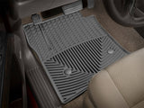 WeatherTech 14+ Chevrolet Silverado Front Rubber Mats - Black - W309