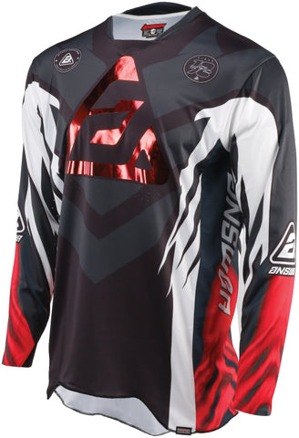 Answer Elite Xotic Jersey Crimson/Black - Large - 442503