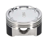 Manley 03-06 EVO VIII/IX 86.5mm Bore-+1.5mm Over Size-8.5/9.0 CR Dish Piston Set with Rings - 619015C-4