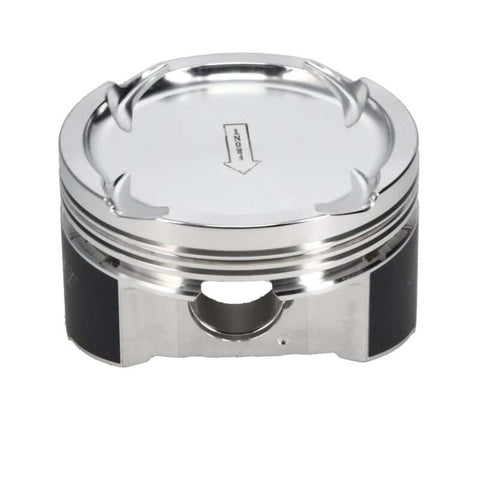 Manley 03-06 EVO VIII/IX 86.5mm Bore-+1.5mm Over Size-8.5/9.0 CR Dish Piston Set with Rings - 619015C-4