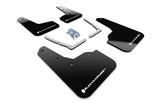 Rally Armor 16-21 Honda Civic Si Coupe Black UR Mud Flap w/ White Logo - MF50-UR-BLK/WH