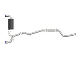 aFe POWER Takeda 2020 Toyota Supra L6-3.0L (t) 3in-2.5in 304 SS CB Exhaust Blue Flame Tips - 49-36043-L