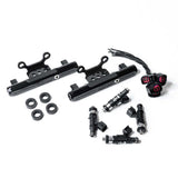 DeatschWerks 04-06 Subaru STI/LGT Side Feed to Top Feed Fuel Rail Conv Kit w/ 1000cc Injectors - 6-101-1000