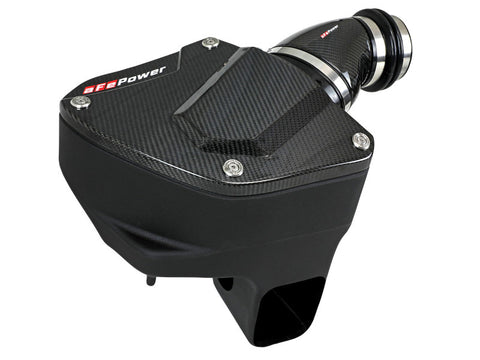 aFe Black Series Stage-2 Carbon Fiber Cold Air Intake System w/ Pro DRY S Media - 18-19 BMW M5 (F90) - 58-10005D