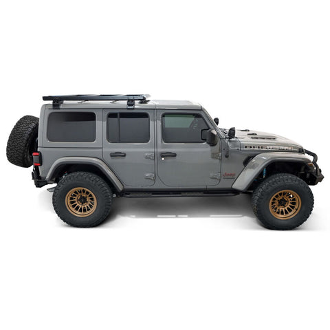 Westin 18-23 Jeep Wrangler JL Unlimited 4dr Rock Slider - Textured Black - 42-14065