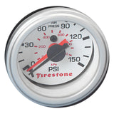 Firestone Replacement Pressure Gauge - White Face Dual GA Only (For PN 2241 / 2260) (WR17609201) - 9201