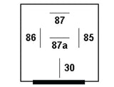 Hella Relay 24V 10/20A Spdt Res Wthr Bkt - 933332201