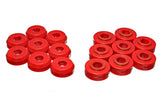 Energy Suspension Ford Bronco Body Mount Set - Red - 4.4101R