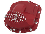 aFe Power Pro Series Front Differential Cover Red w/Machined Fins 18-19 Jeep JL (Dana M210) - 46-71030R