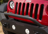 Rugged Ridge Spartan Front Bumper HCE W/Overrider 07-18 Jeep Wrangler JK - 11548.01