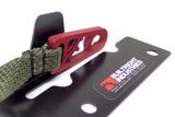 BuiltRight Industries 09-20 Ford F-150/Raptor (09-14 SuperCrew Only) Rear Seat Release - Olive Strap - 100115