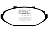 EBC 98-2002 Ford Crown Victoria 4.6L (w/ABS/Steel Pistons) Yellowstuff Front Brake Pads - DP41615R