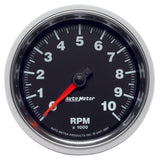 Autometer GS 3-3/8in 10000 RPM In-Dash Tachometer Gauge - 3897