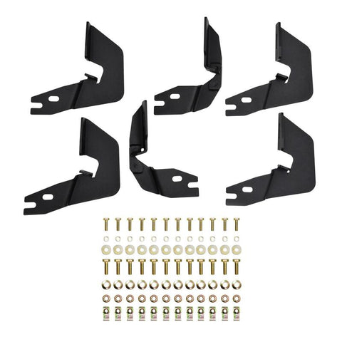 Westin 14-18 Chevrolet/GMC Silv/Seirra 1500 Double Cab Outlaw Nerf Step Bars - Textured Black - 58-53715