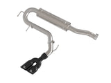 aFe Rebel Series 2-1/2in 304 Stainless Steel Cat-Back w/ Black Tip Ford Maverick 22-26 L4-2.5L FWD - 49-33155-B