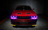Oracle Dodge Challenger 15-21 LED Waterproof Halo Kit - ColorSHIFT w/o Controller - 3990-334