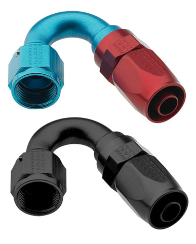 Fragola -12AN x 150 Degree Pro-Flow Hose End - Blue/Red - 231512