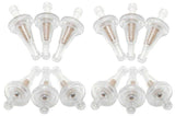 K&N 0.25in Flange 2.15in Length 1in OD Sintered Porous Bronze Fuel Filter (Set of 12) - 81-0220