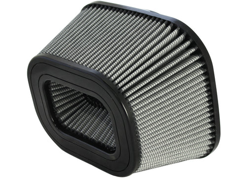 aFe MagnumFLOW Pro DRY S Universal Air Filter 7.13in F x (8.70x 10.60)in B x (6.50x8.60)in T x 5in H - 21-91067