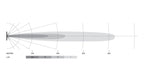 Hella Universal Black Magic 6 L.E.D. Mini Light Bar - Spot Beam - 358176211