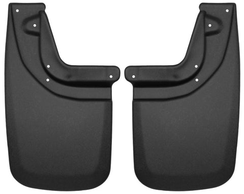 Husky Liners 05-12 Toyota Tacoma Regular/Double/CrewMax Cab Custom-Molded Rear Mud Guards - 57931