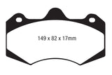 EBC AP Racing Caliper CP7040 (AP Racing Pad CP7040D54) Bluestuff Brake Pads - DP5062NDX