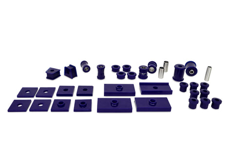 SuperPro 1962-1974 MG MGB Base Front and Rear Suspension Bushing Kit - KIT5119SSK